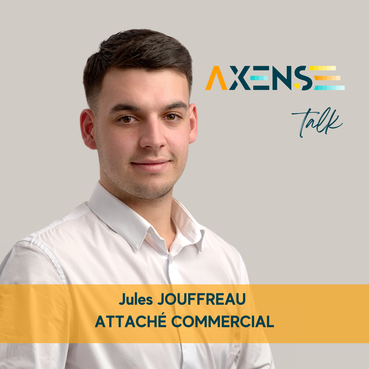 Rencontre avec Jules Jouffreau, notre plus jeune attaché commercial !