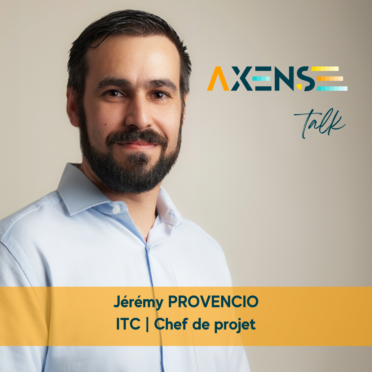 🎬 EP 5 : Jérémy Provencio, technicien ITC et chef de projet solution chez Axens !