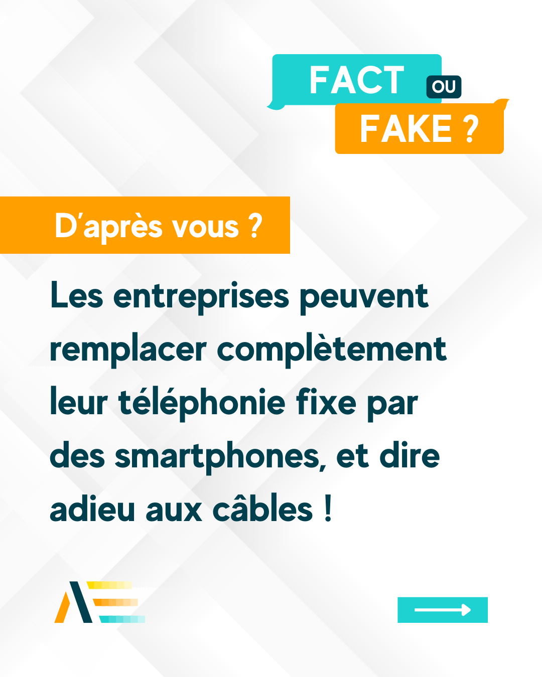 Fact ou Fake : Smartphones vs Téléphonie Fixe