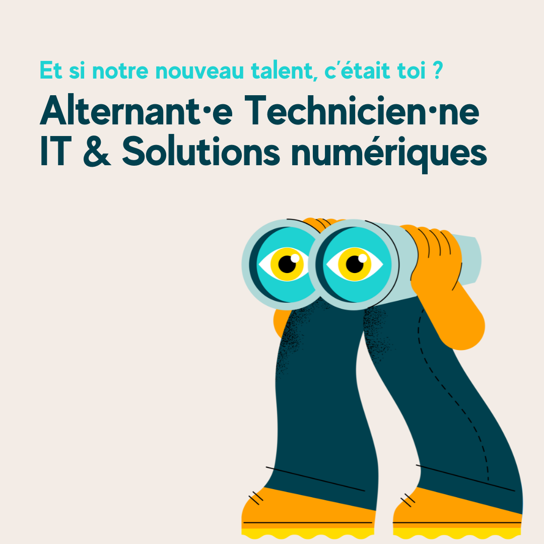 Alternant(e) – Technicien(ne) IT & Solutions numériques (H/F)