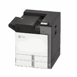 Imprimante de bureau couleur Lexmark CS963 vue de face