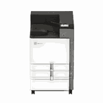 Imprimante de bureau couleur Lexmark CS963 vue du côté droit