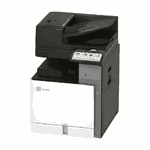 Imprimante multifonction Lexmark CX833 vue du côté droit