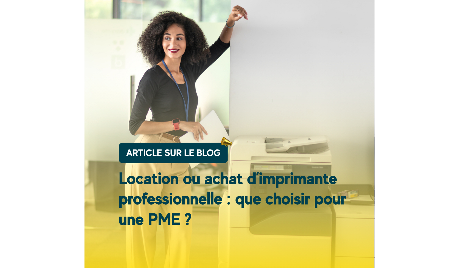 Location ou achat d’imprimante professionnelle : que choisir pour une PME ?