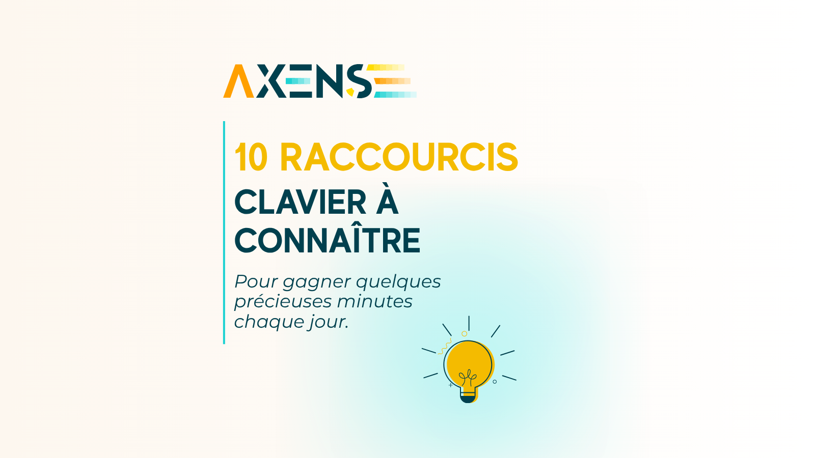 10 raccourcis clavier pour gagner du temps au quotidien