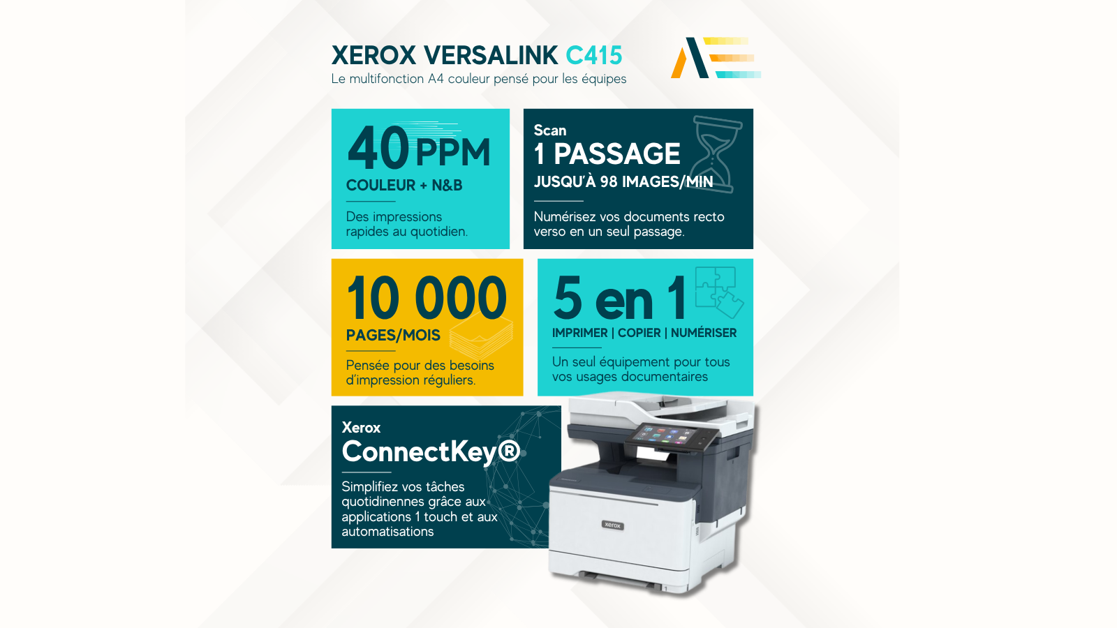 Xerox VersaLink C415 : pour quelles entreprises et quels usages ?